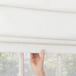 Sun Zero®  Somerton Textured 100% Blackout Cordless Roman Shade