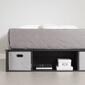 South Shore Flexible Platform Bed w/Storage & Baskets - image 7