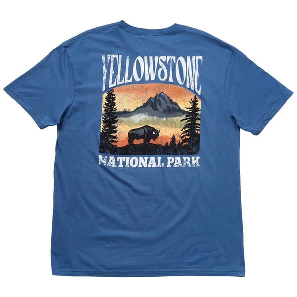Mens Yellowstone National Short Sleeve T-Shirt