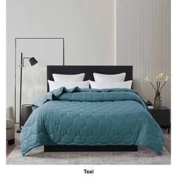 St. James Home Honeycomb Stitch Down Alternative Blanket