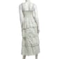 Juniors Crystal Doll Mix Print Bodice Bungee Midi Dress - image 3