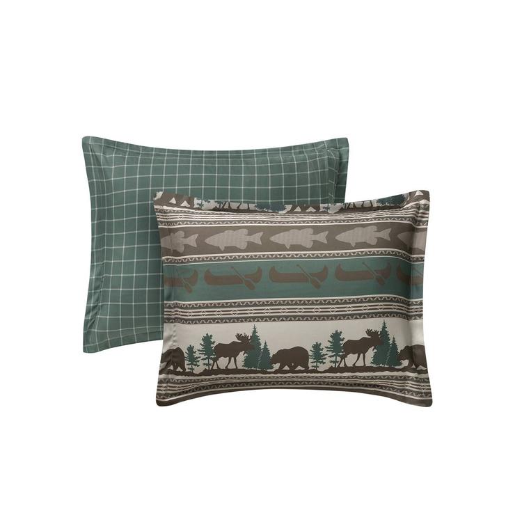 Cedar Court Mountainside Reversible Comforter Bedding Set