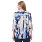 Womens Jones New York 3/4 Sleeve Printed Kelly Blouse - image 2