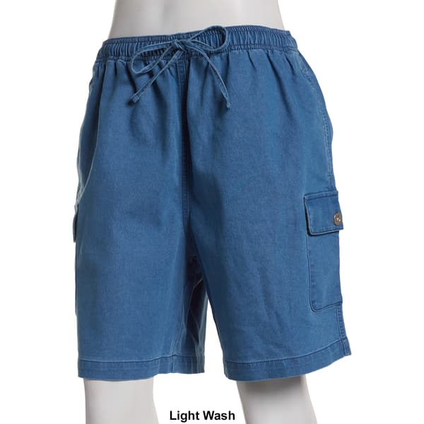 Womens Hasting & Smith Denim Cargo Shorts