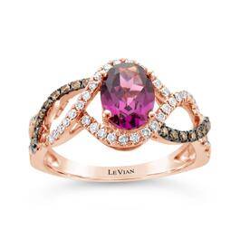Le Vian&#40;R&#41; Chocolatier&#40;R&#41; 1 1/4ctw. Purple Garnet & Diamond Ring