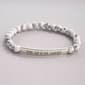Inspirational Genuine Stone Find Joy White Howlite Bracelet - image 1