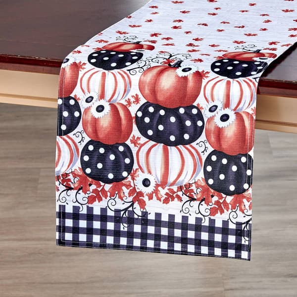 Pumpkin Pattern Runner - 13x72 - image 