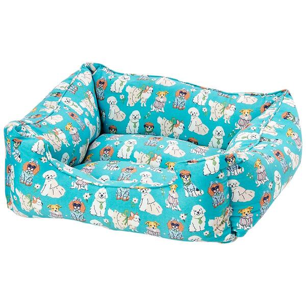 Pooch Pen Spring Print Dapper Dog Cuddler - image 