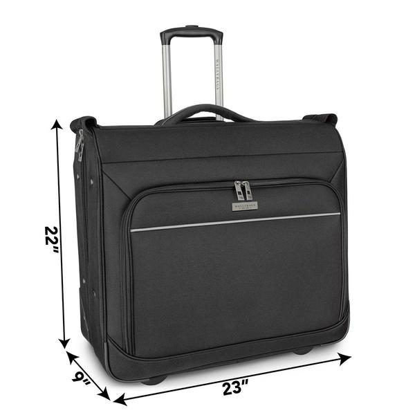 WallyBags 45in. Tufton Wheeled Garment Bag