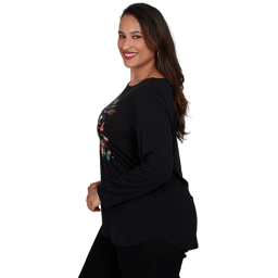 Plus Size Ruby Rd. Happy Holidays Nutcracker Scenic Tee