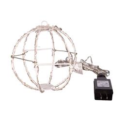 Kurt S. Adler 6in. RGB LED Foldable Metal Sphere