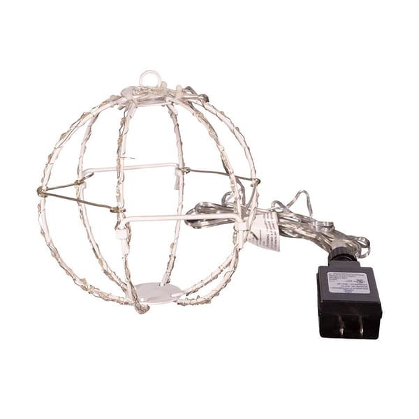 Kurt S. Adler 6in. RGB LED Foldable Metal Sphere