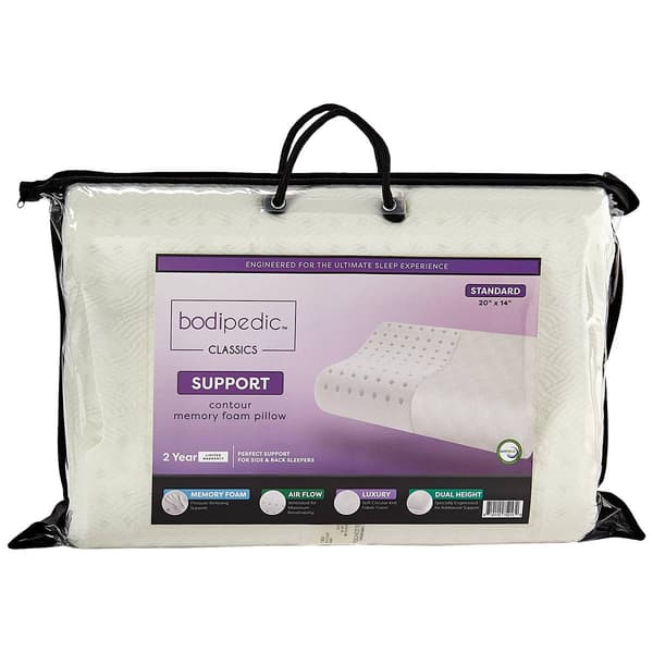 Bodipedic Memory Foam Contour Pillow - image 