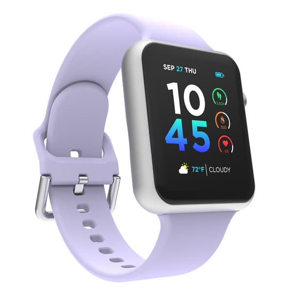 Adult Unisex iTouch Air 4 Lavender Smart Watch - TA4M01-B09 - image 