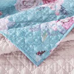 Greenland Home Fashions™ Avril Reversible Quilted Throw Blanket