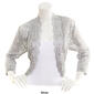 R&amp;M Richards Scalloped 3/4 Sleeve Lace Cardigan - image 3
