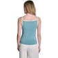 Womens DKNY Solid Contrast Trim Tank Top - image 2