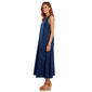 Womens Nautica Sleeveless Asymmetrical Denim Midi Dress - image 4