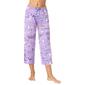 Womens HUE&#40;R&#41; Self Care Mantras Capri Pajama Pants - image 1