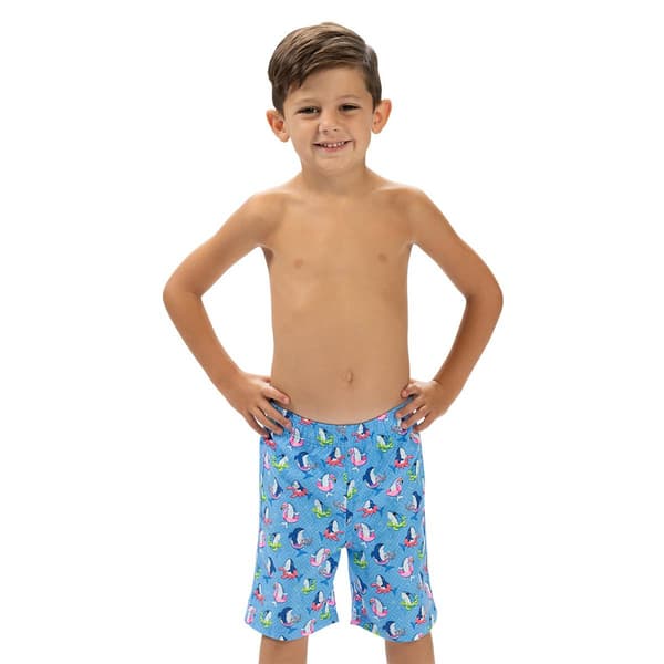 Toddler Boys Dolfin&#40;R&#41; Fin Floats Swim Trunks - image 