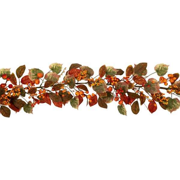 Northlight 5ft. Berries & Gourds Artificial Fall Harvest Garland