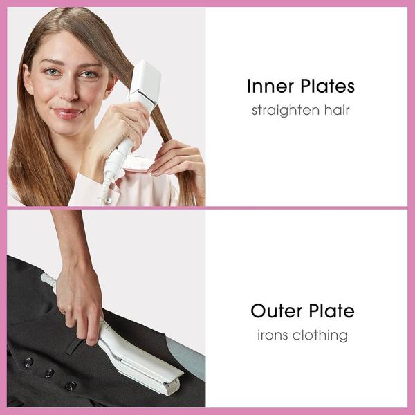 Conair® 2-in-1 Travel and Flat Mini Iron