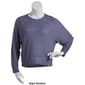 Plus Size North River Pigment Waffle Dolman Crew Neck Tee - image 3