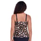 Womens American Beach Blurred Spots Tankini Swim Top - image 2