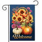 Briarwood Lane Fall Basket Welcome Garden Flag - image 1