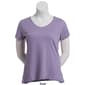 Plus Size Architect&#174; Short Sleeve Slub V-Neck Tee - image 8