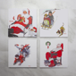 Northlight 4pc. Norman Rockwell Classic Christmas Scene Prints - image 3