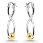 Designs by FMC Gold over Sterling Silver Infinity Earrings - image 1