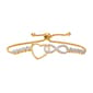 Accents by Gianni Argento Heart & Infinity Adjustable Bracelet - image 1