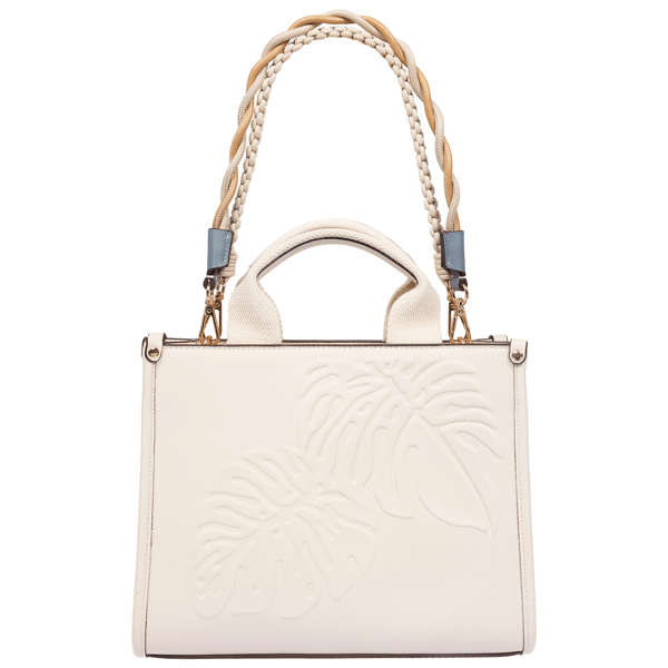 Tommy Bahama Darcy Leaf Motif Medium Convertible Tote