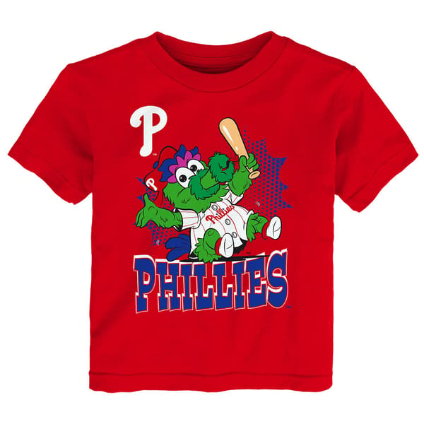 Baby Boy (12-24M) MLB Philadelphia Phillies Baby Mascot Tee - image 