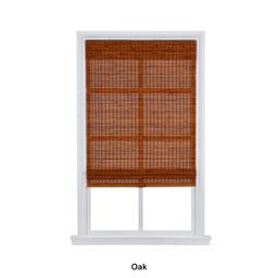 Cordless Bamboo Woven Roman Shade