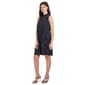Petites Robbie Bee Sleeveless Mock Neck Dot Print ITY Dress - image 3