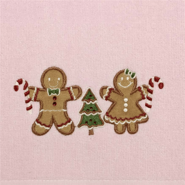 Avanti Gingerbread People 2pc. Hand Towel