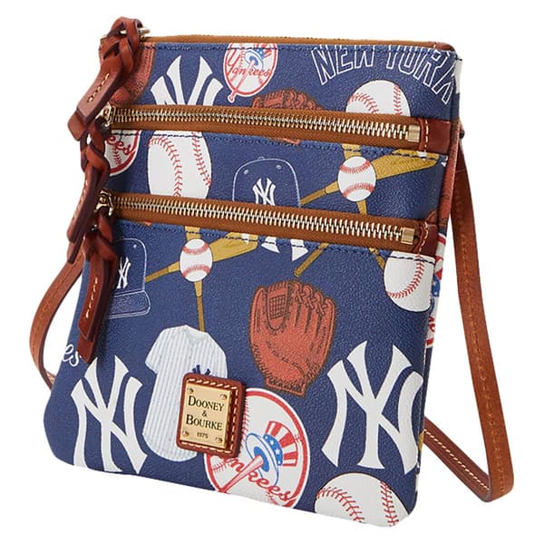 Dooney & Bourke Yankees Triple Zip Crossbody