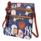Dooney & Bourke Yankees Triple Zip Crossbody - image 2