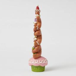 Jim Shore Gingerbread Christmas Stacked Christmas Figurine