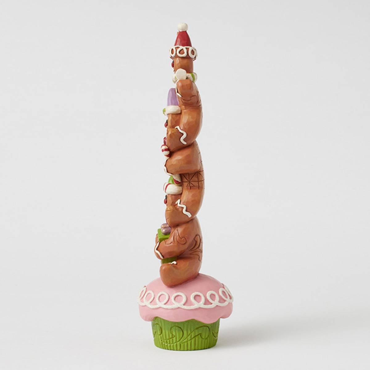 Jim Shore Gingerbread Christmas Stacked Christmas Figurine