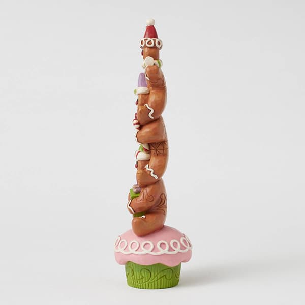 Jim Shore Gingerbread Christmas Stacked Christmas Figurine