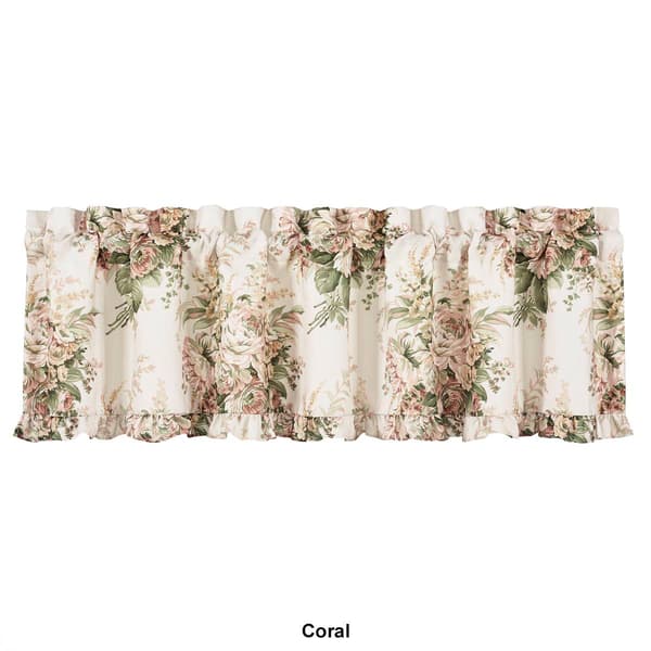 Royal Court Estelle Window Straight Valance - 72x17