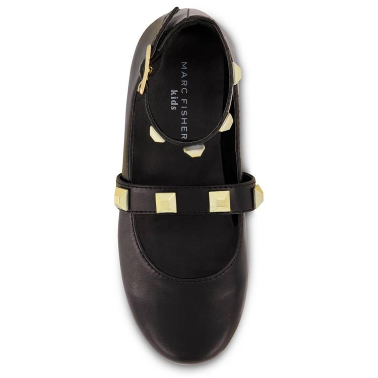 Big Girls Marc Fisher Tashi Buckle Flats