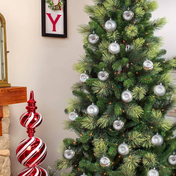 National Tree 6pc. Silver Shatterproof Ornament Balls