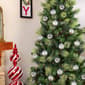 National Tree 6pc. Silver Shatterproof Ornament Balls - image 2