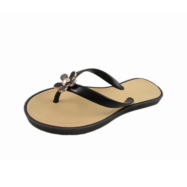 Womens Ashley Blue Blown Jellies Flip Flops - image 