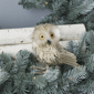 Seasonal LLC Pipa 6in. Tail Back Owl Christmas Figurine - image 3