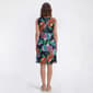 Womens Nina Leonard Sleeveless Floral Pocket Shift Dress - image 3